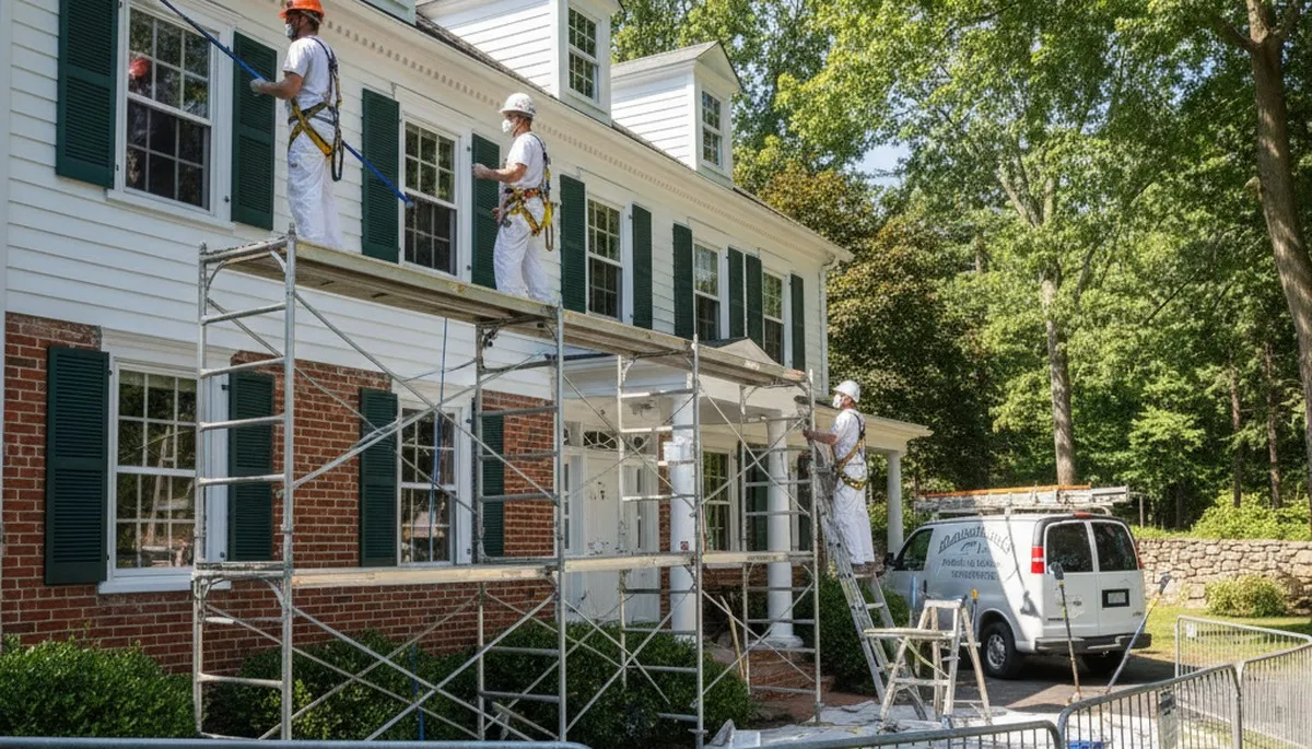 Painting contractor serving Hartford, CT with professional interior and exterior house painting services
