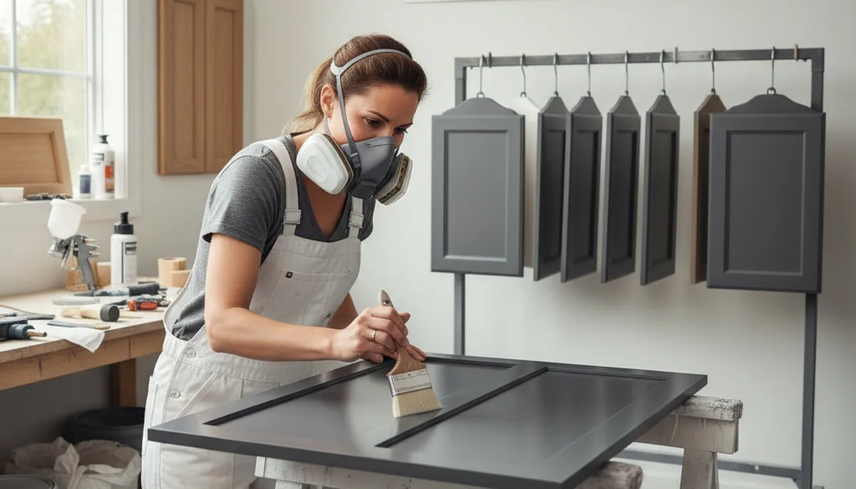 Hartford, CT cabinet painting for durable kitchen cabinet refinishing by Hartford Paint Pros