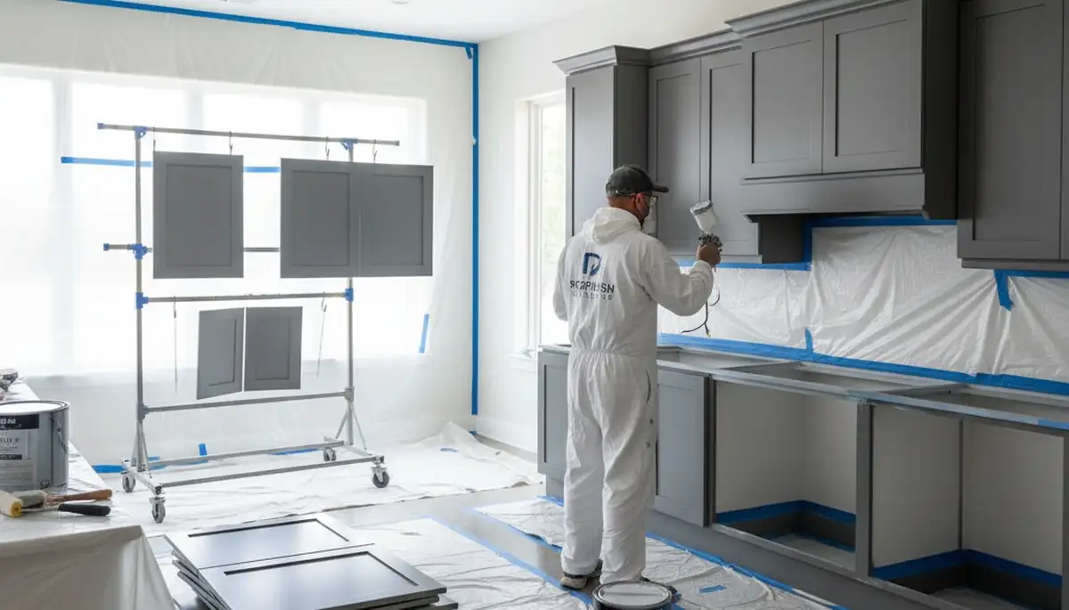 Hartford, CT cabinet painting for durable kitchen finishes by Hartford Paint Pros