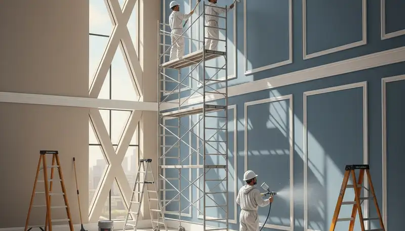 Commercial painting in Hartford, CT for offices, retail, and industrial properties
