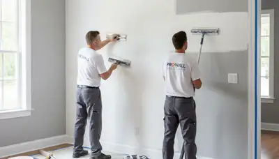 Drywall repair service in Hartford, CT for cracks, holes, and water damage before painting