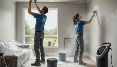 Drywall repair service in Hartford, CT for cracks, holes, and water damage restoration