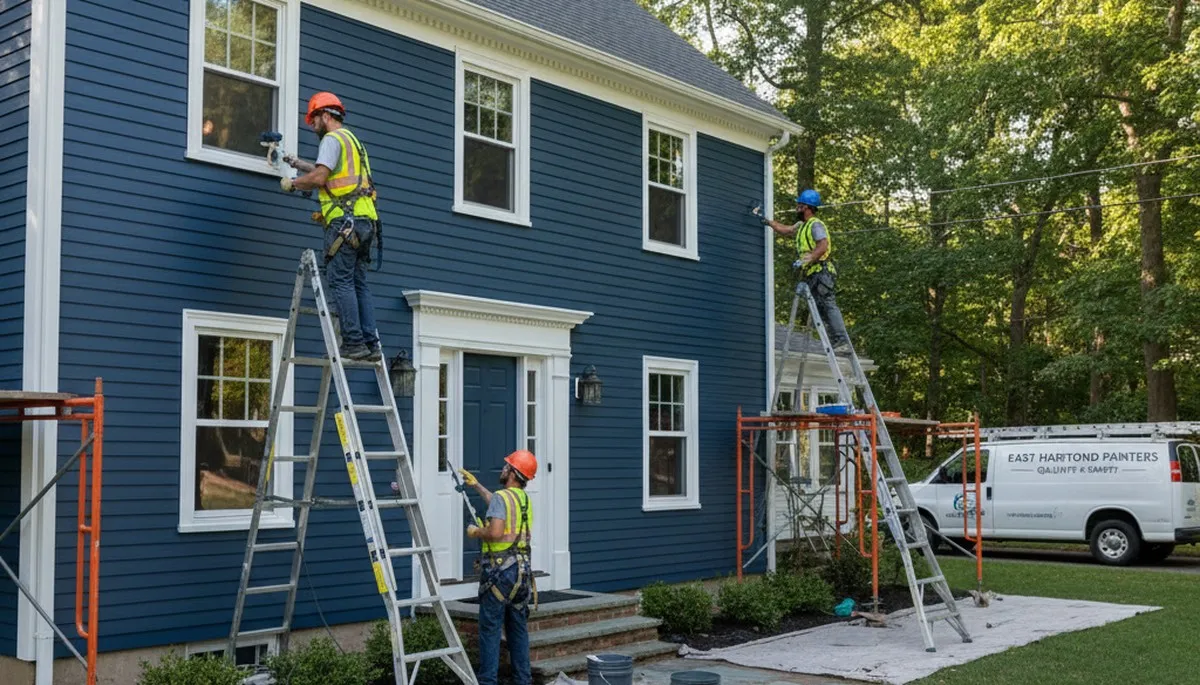 Professional painter for Hartford, CT home painting services by Painters Hartford