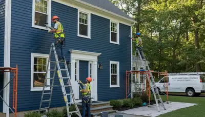 Professional painter for Hartford, CT home painting services by Painters Hartford