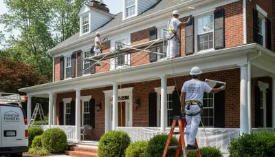 Painting contractor in Hartford, CT providing professional interior and exterior painting services