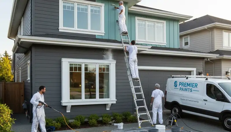 Exterior house painting in Hartford, CT by Hartford Paint Pros