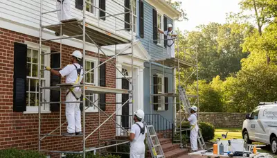 Professional painter serving Hartford, CT for interior and exterior house painting services