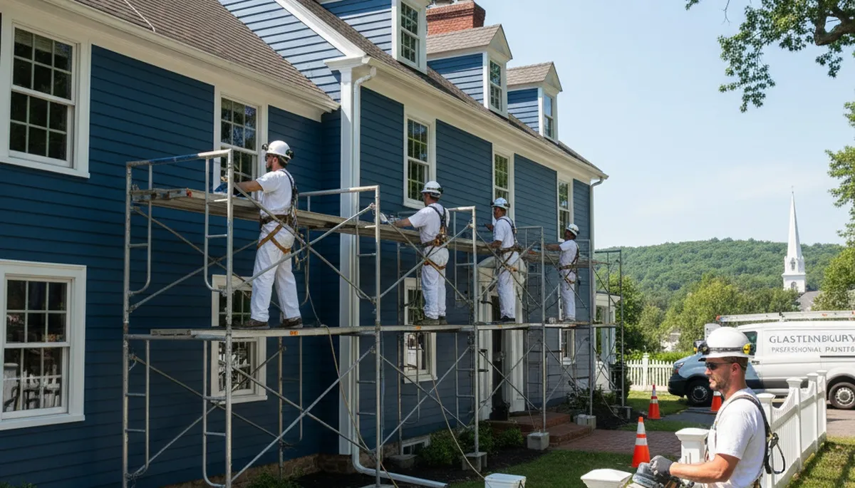Hartford, CT painting contractor serving residential and commercial interior and exterior projects