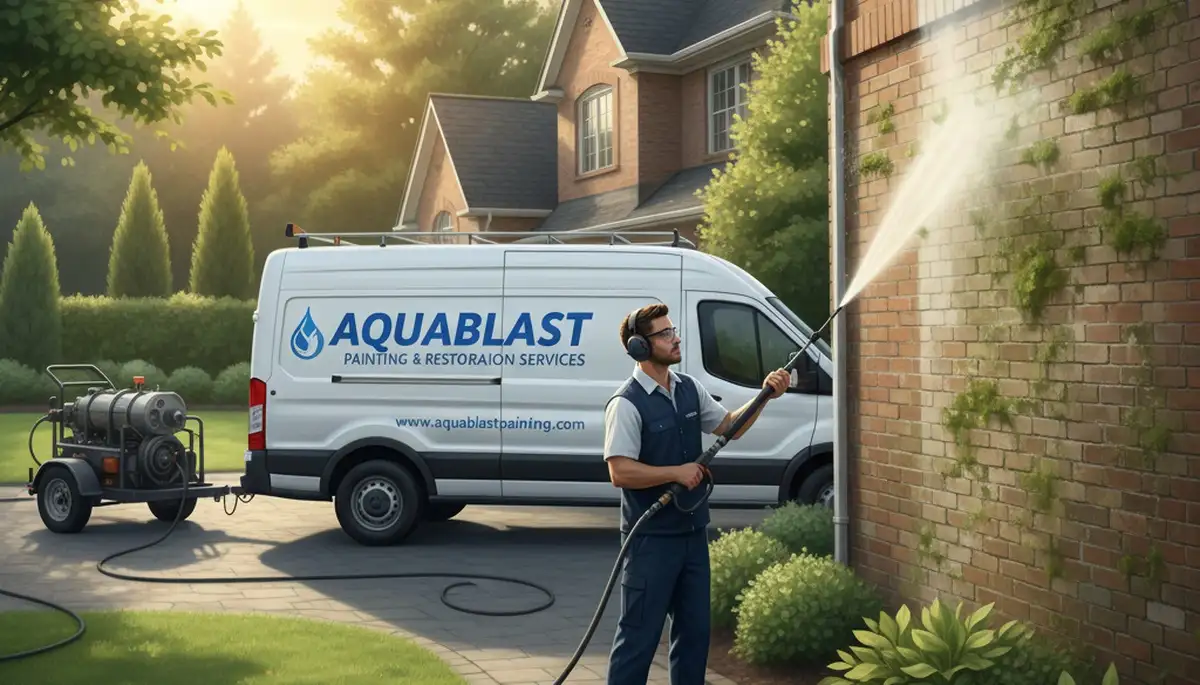 Pressure cleaning in Hartford, CT for siding, driveways, decks, and exterior surfaces