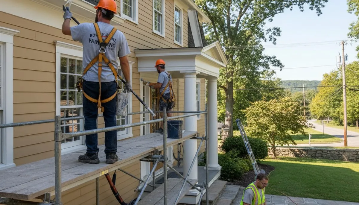 Professional painters serving Hartford, CT, with interior and exterior painting services