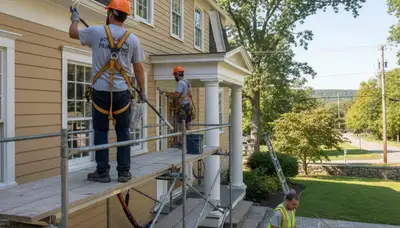 Professional painters serving Hartford, CT, with interior and exterior painting services