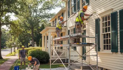 Hartford, CT painting contractor providing professional interior and exterior house painting services