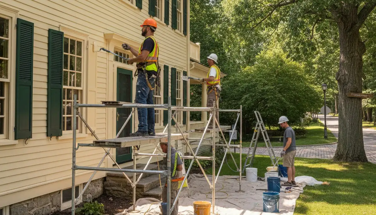 Painting company in Hartford, CT serving residential and commercial exterior painting services
