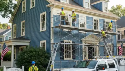 Hartford CT painting company providing professional interior and exterior painting services