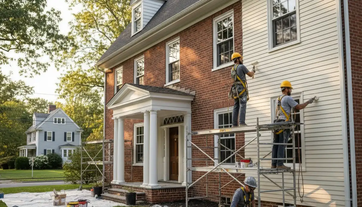 Professional painting service in Hartford, CT for interior and exterior home painting projects